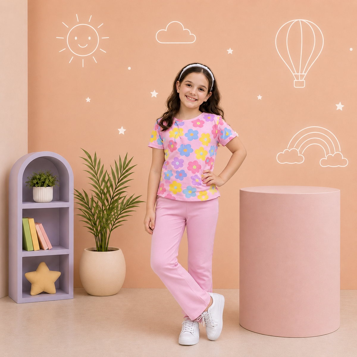 Flower Printe Outfit πΈβ¨