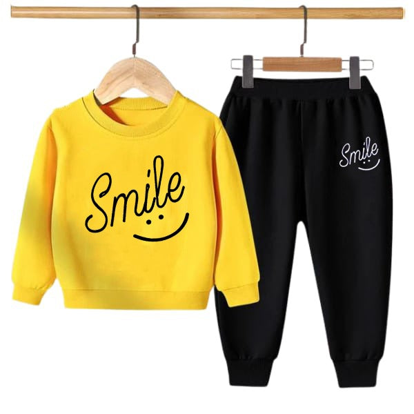 Kids Smile Printed Tracksuit