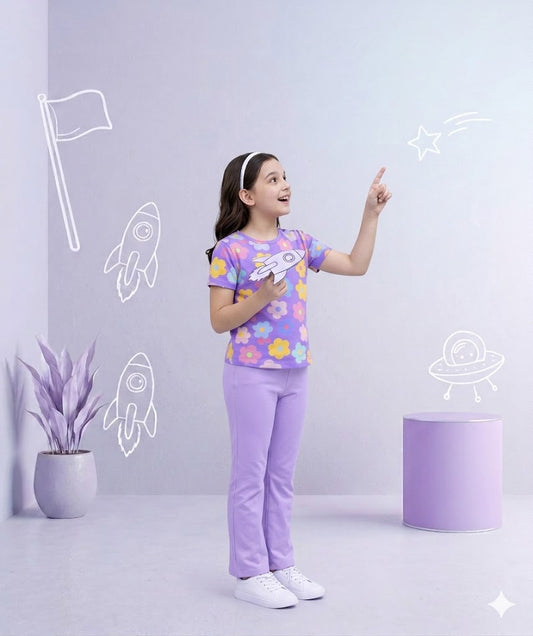Flower Printe Outfit πΈβ¨