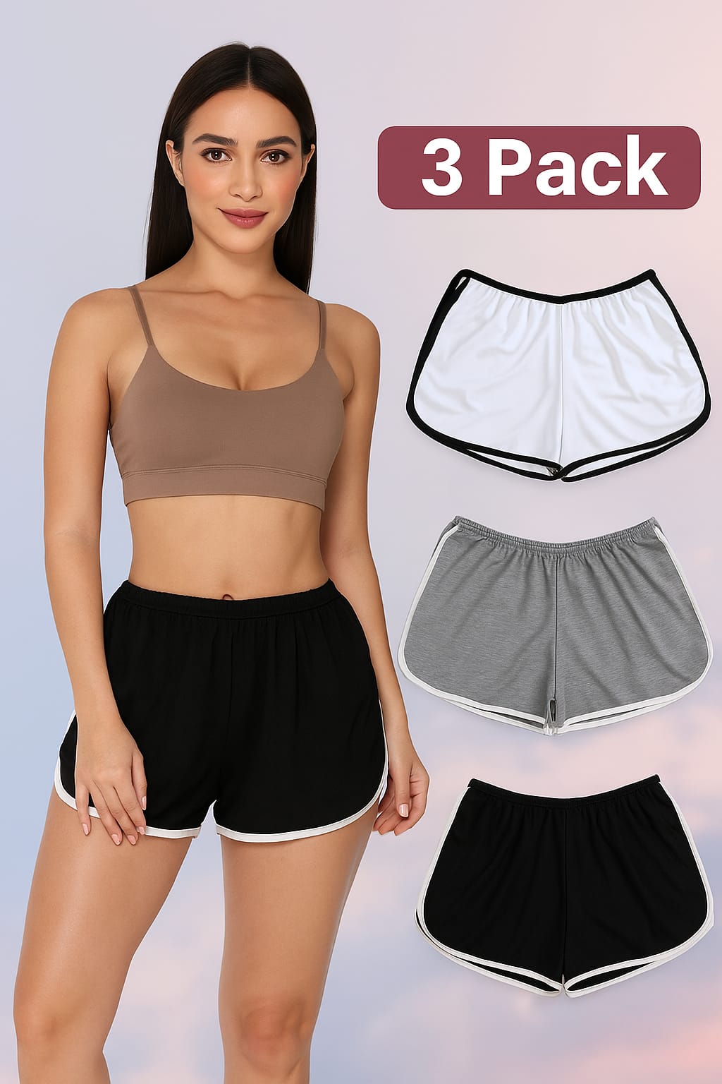 Boxer Pack Of 3 Shorts