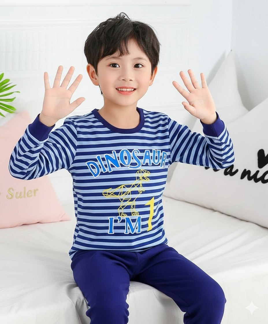 I am 1 blue Kids wear