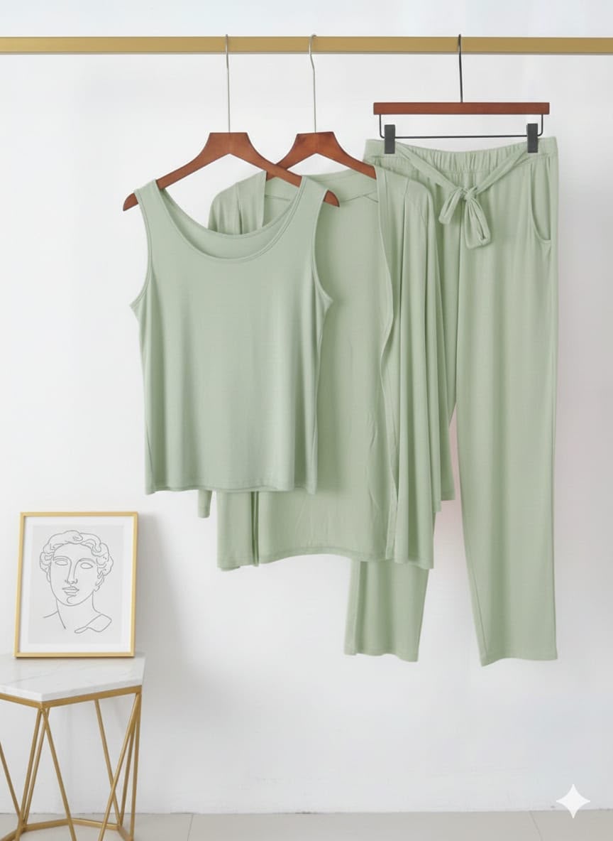 3 PIECE LOUNGE WEAR SET