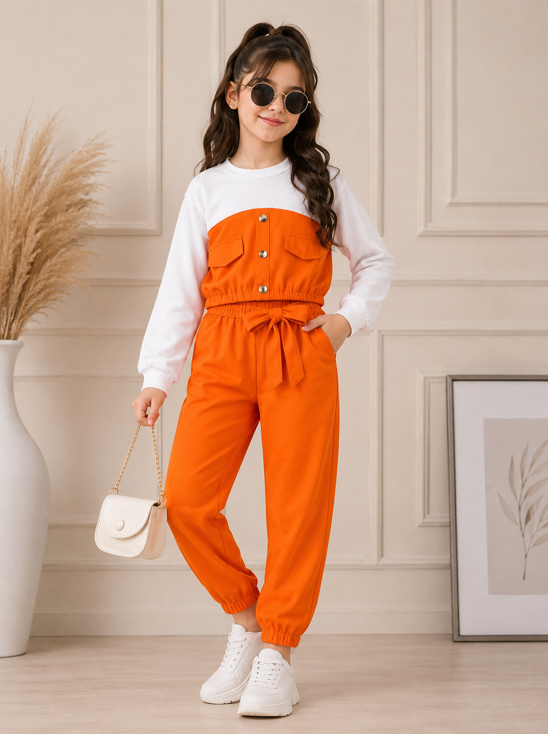 Rust Velvet Style Set