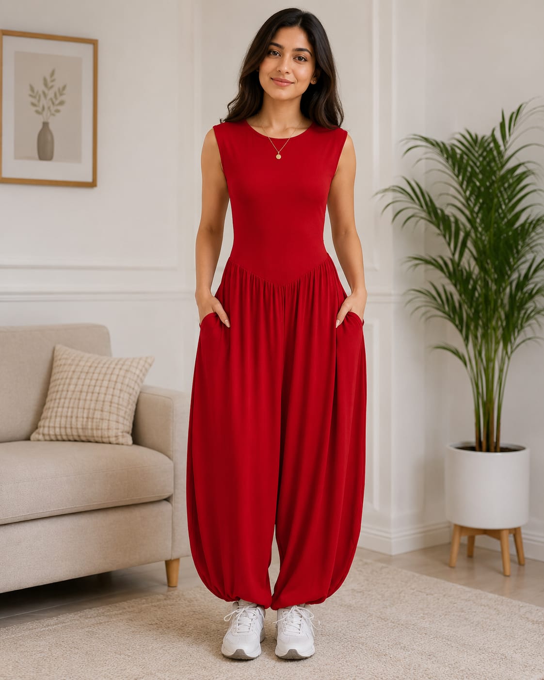 🌹 Crimson Breeze Outfit