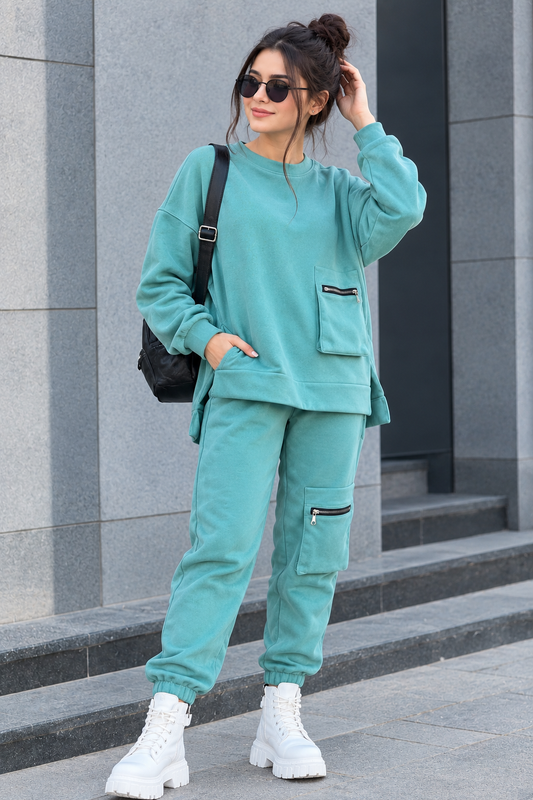 Winter Pocket Style Tracksuit