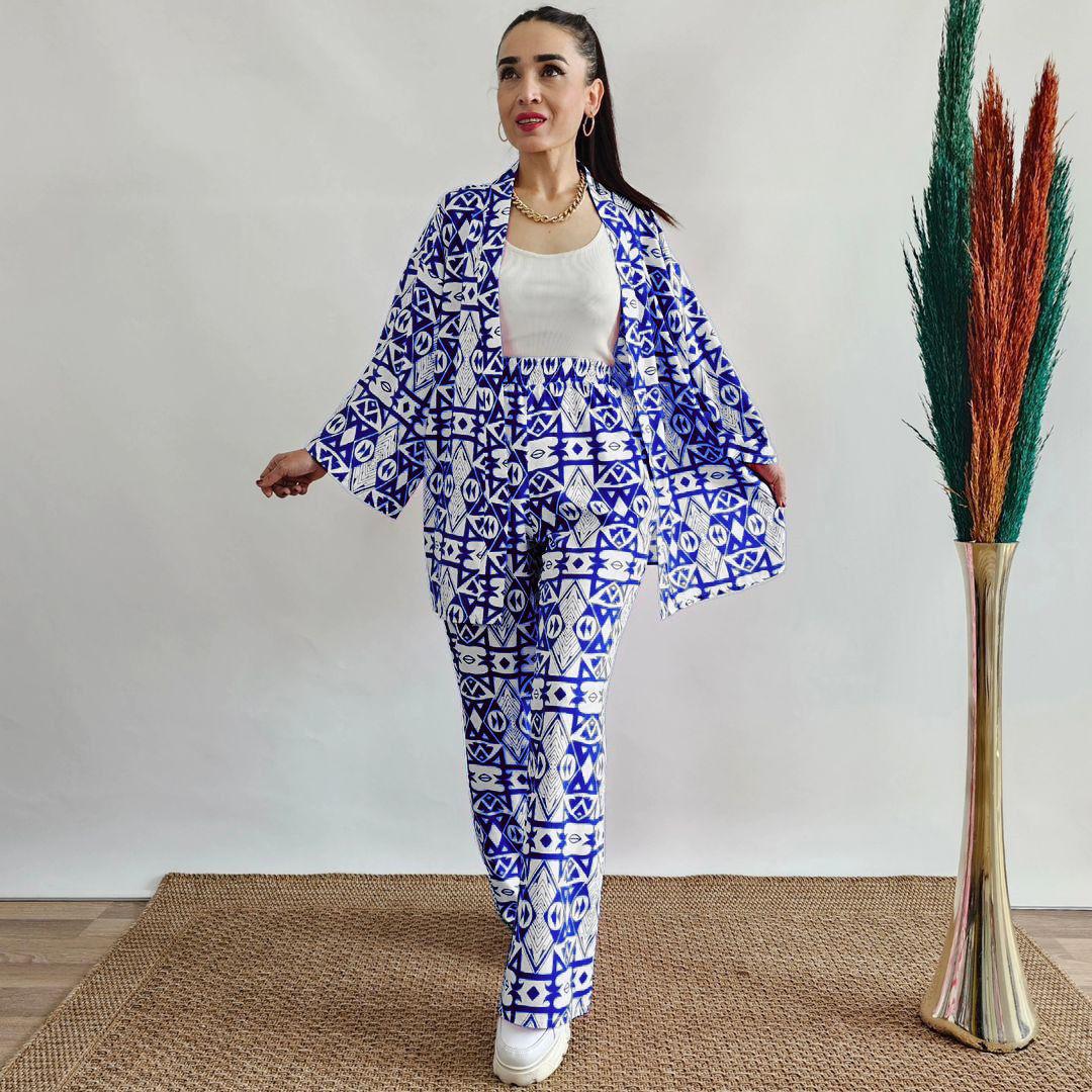 STYLISH ZEBRA PRINT CO-ORD SET