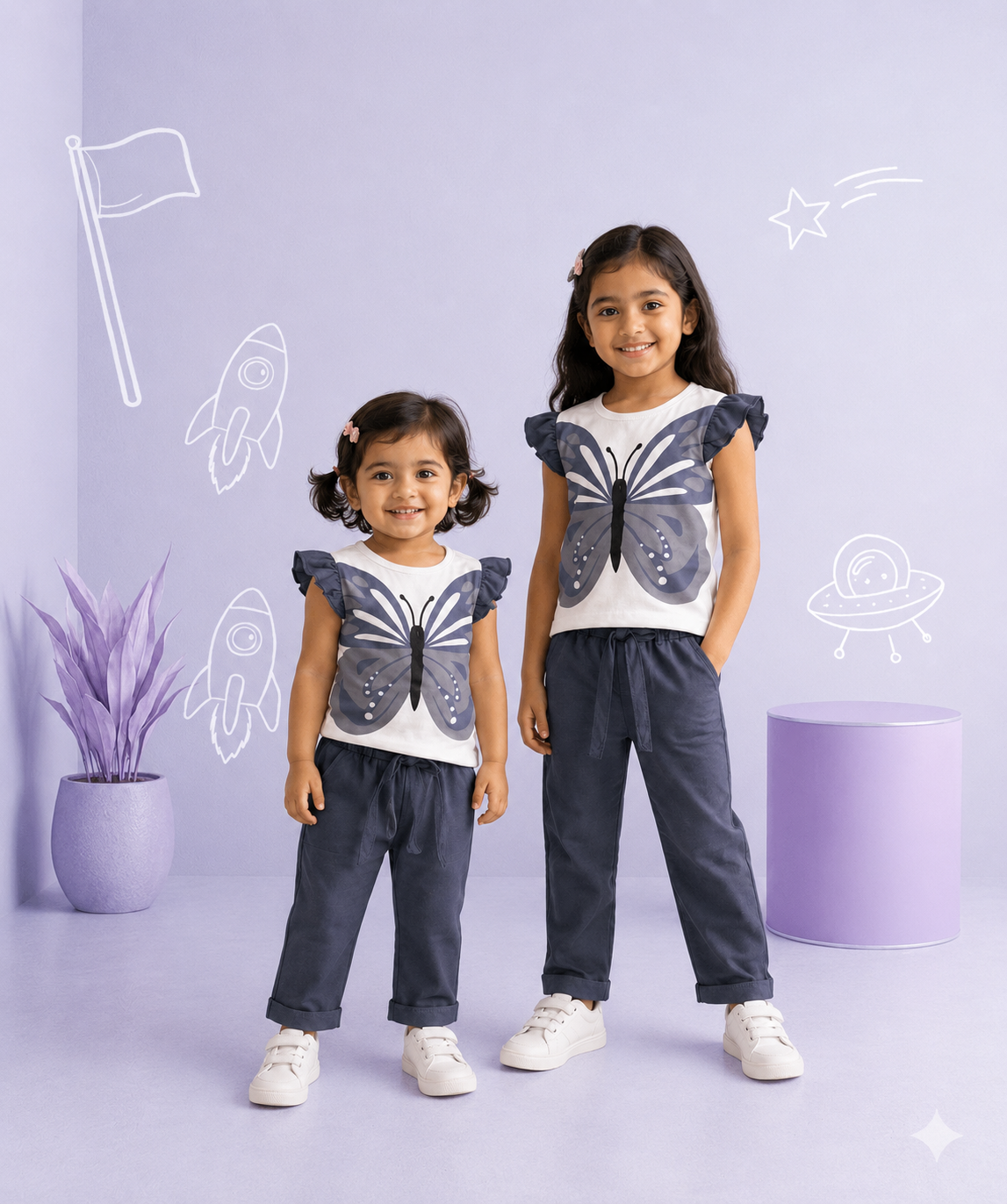 Little Butterfly Queens 👑💙