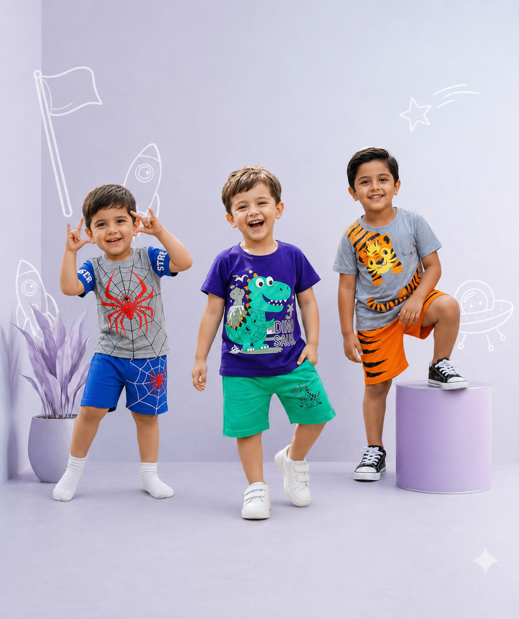 Little Hero Summer Edition ( Pack Of 3 )