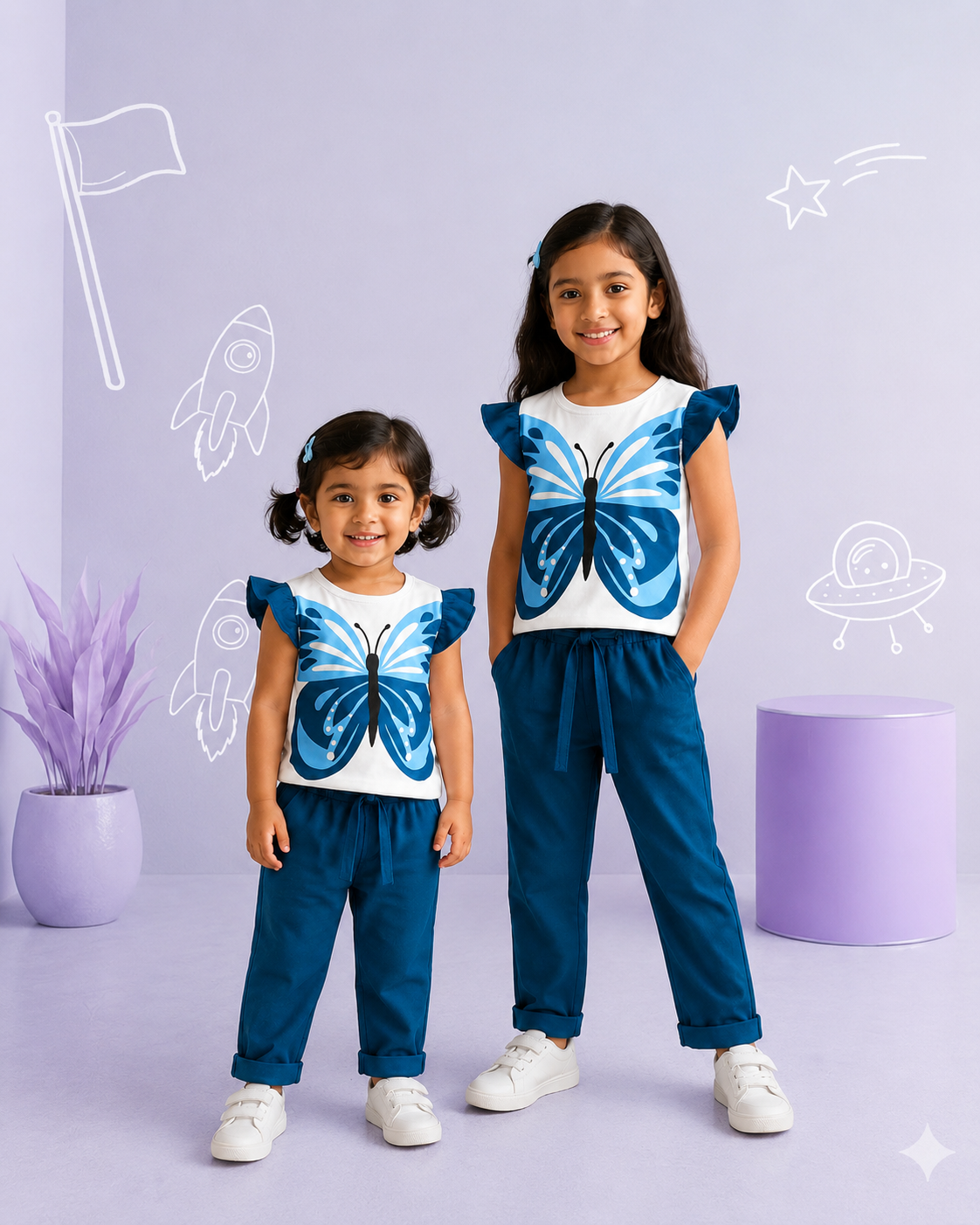 Little Butterfly Queens 👑💙