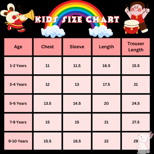 Rabbit Print Kids Winter Suit