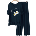 Printed frock flapper style Loungewear - AL TAQWA