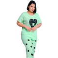 Heart Puzzle Women Night suit ( 3 colors) - AL TAQWA