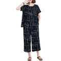 Printed Capri PJ Nightsuit - AL TAQWA