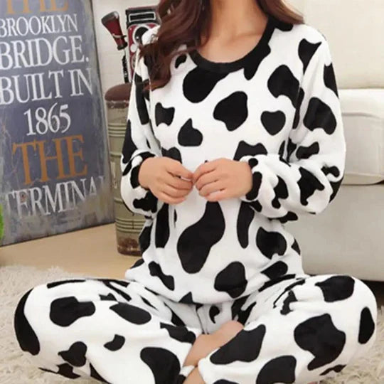 NEW ARRIVALS COWS ROUND NECk DOUBLE FLEECE TRACKSUIT