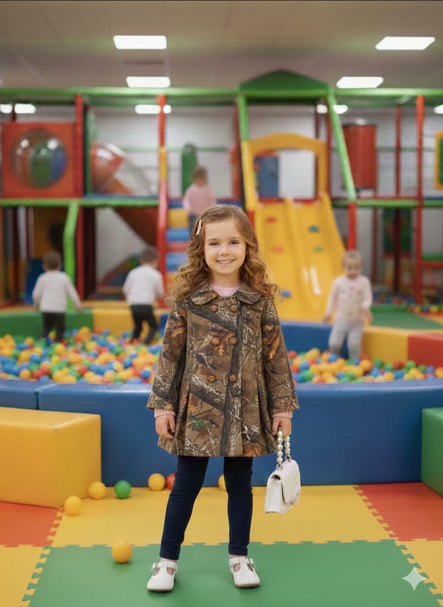 Luxury  Princess Coat for Baby Girls