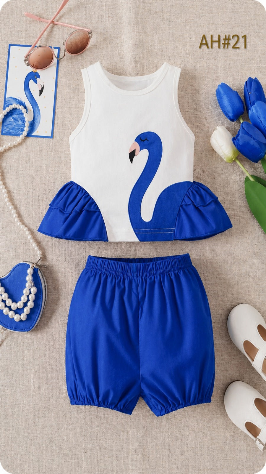 Rosy Flamingo Chic Set 🌸