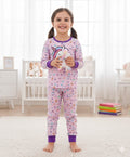 Purple Unicorn Kids Night Suit