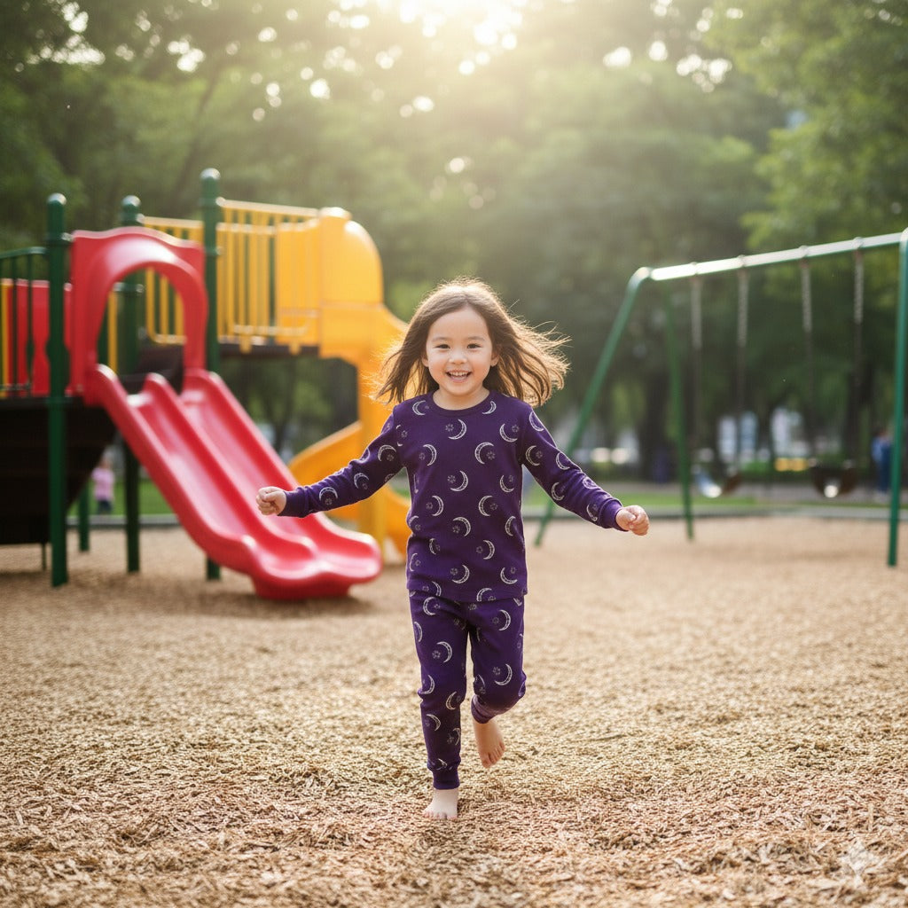 Purple Moon Kids Nightsuit