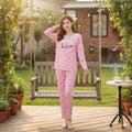 Pink Love Women Nightsuit PJ