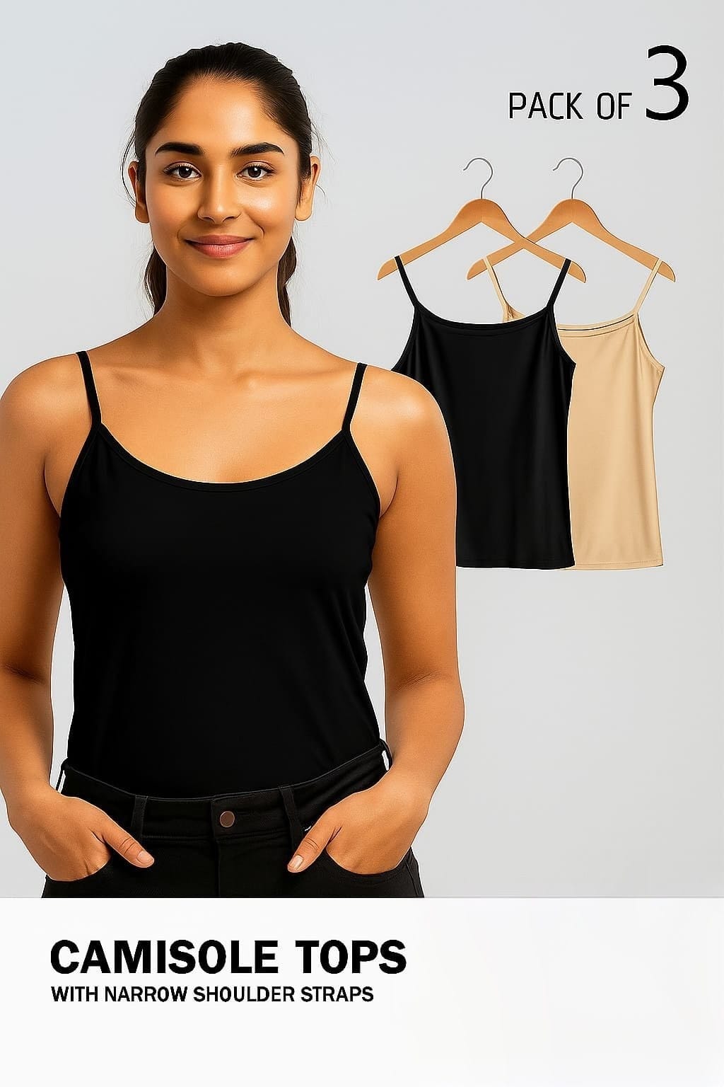Camisole Pack of 3